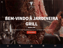 Tablet Screenshot of jardineiragrill.com.br